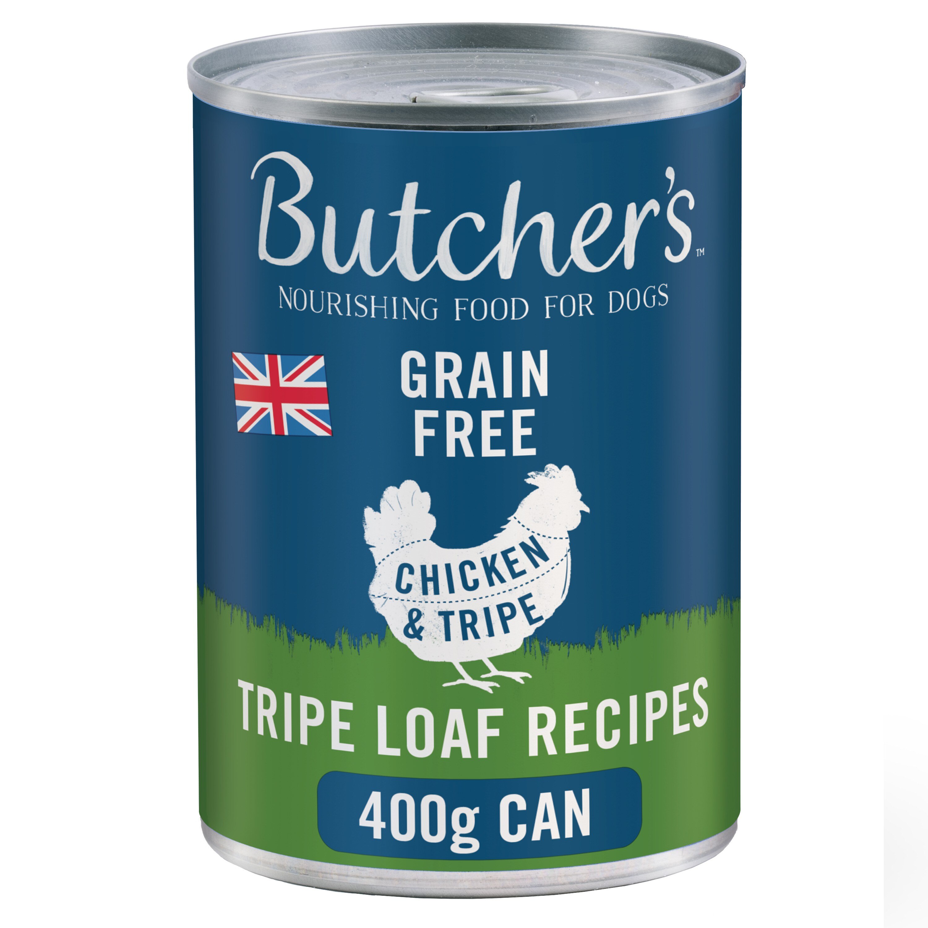 Butchers Butchers Chicken Tripe Adult Wet Dog Food pet food packaging